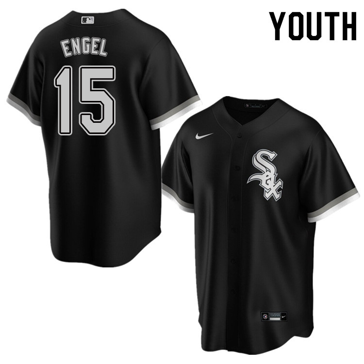 Nike Youth #15 Adam Engel Chicago White Sox Baseball Jerseys Sale-Black